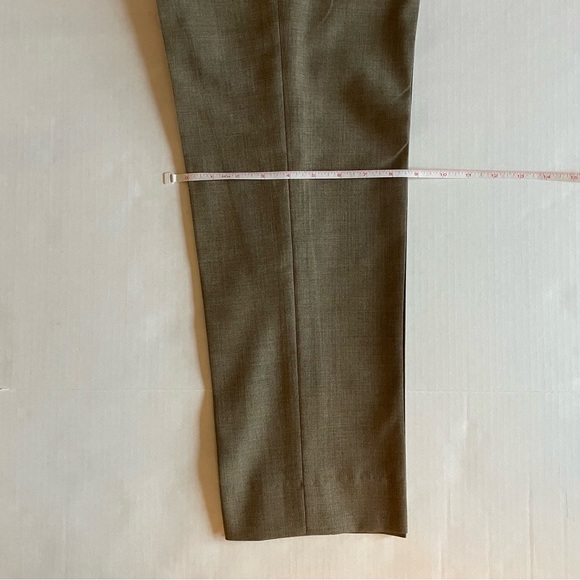 Louis Raphael Luxe 100% Worsted Wool Men’s Tapered Leg Dress Pants Slacks- 32/30 - Picture 8 of 11